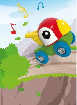 HAPE Pfeifende Papageienlok 4 HAPE Pfeifende Papageienlok – Bild 2