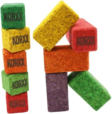 KORXX Korkbausteine Brickle Color, 17 Stk. 3 KORXX Korkbausteine Brickle Color, 17 Stk.