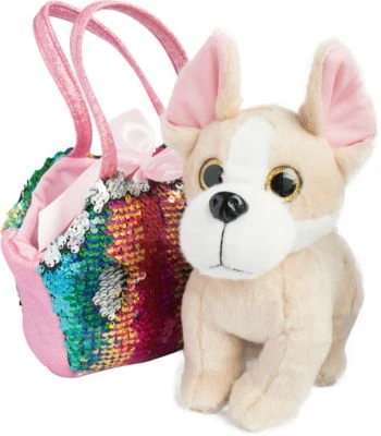 JOY TOY Lisa Plüsch 20 Cm Im Magischem Pailletentäschchen 25x9x25 Cm 4 JOY TOY Lisa Plüsch 20 Cm Im Magischem Pailletentäschchen 25x9x25 Cm – Bild 2