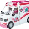 Barbie Krankenwagen 2-in-1 Spielset Mit Licht & Geräuschen, Barbie Krankenhaus -Otto 8422427 01