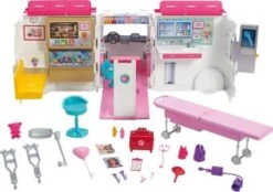 Barbie Krankenwagen 2-in-1 Spielset Mit Licht & Geräuschen, Barbie Krankenhaus 10 Barbie Krankenwagen 2-in-1 Spielset Mit Licht & Geräuschen, Barbie Krankenhaus -Otto 8422427 03