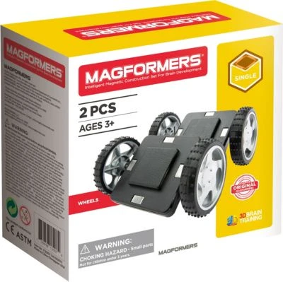 Magformers Räder Mit Grundplatte Set 2 3 Magformers Räder Mit Grundplatte Set 2